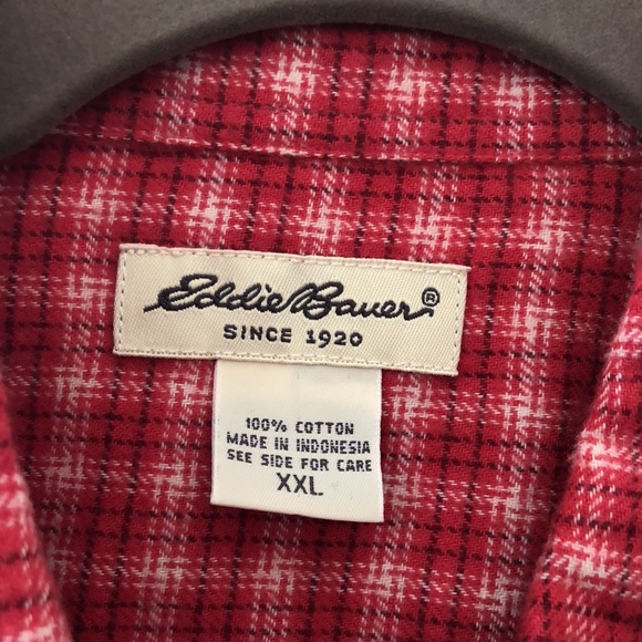 Eddie Bauer soft flannel oversized shirt - Picture 5 of 10